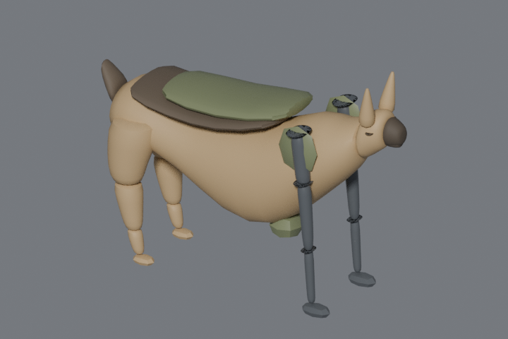K9 game camera view